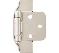 Franklin Brass H01915K-SN-B Hinge, Satin Nickel, 1/2" Overlay