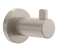 Franklin Brass Kildare (1-Pack) Towel Hooks Satin Nickel Single Bathroom Hooks Wall Mounted for Robes & Towels Hand Towel Hook Holder Kitchen, Bathroom Accessories KLD35-SN
