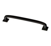 Franklin Brass Lombard (5-Pack) Cabinet Handles 5-1/16" Matte Black Cabinet Pulls Handles for Cabinets and Drawers Cabinet Hardware Dresser Handles Drawer Pulls P29614K-FB-B