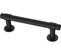 Franklin Brass P29520Z-FB-B Francisco Cabinet Drawer Handle, Matte Black, 3" (76mm)