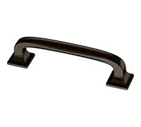 Franklin Brass P29521K-SI-B1 Lombard Cabinet Drawer Handle 3" (76mm), Iron, 5-Pack