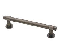 Franklin Brass P29617K-904-B Heirloom Silver Francisco Kitchen or Furniture Cabinet Hardware Drawer Handle Pull with 4-Inch Hole Centers, 10 Pack