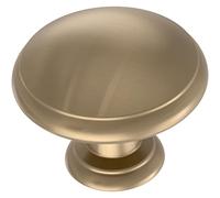 Franklin Brass P35597Z-CZ-B1 Round Ringed Cabinet Knob 1-1/4 in. (32 mm), Champagne Bronze, 10-Pack