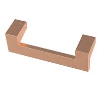 Franklin Brass P40835K-BCP-C Mirrored Kitchen or Furniture Cabinet Hardware Drawer Handle Pull, 3-Inch (76mm), Brushed Copper, 10-Pack