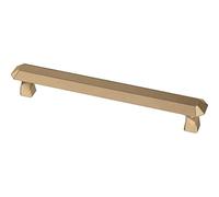 Franklin Brass P41762K-CZ-B Napier Cabinet Drawer Handle 5-1/16" (128mm), Gold, 5-Pack