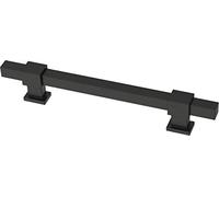 Franklin Brass P44368-FB-B Square Bar Adjusta Cabinet Pull, Matte Black, 1-3/8"-6-5/16" (35mm/160mm) CTC