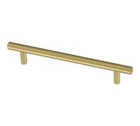 Franklin Brass P46642K-523-B3 Simple Round Bar 5-1/16 in. (128 mm) Satin Gold Cabinet Drawer Pull (30-Pack)