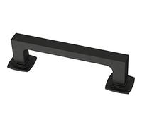 Franklin Brass Parow Cabinet Pull, Matte Black, 3-3/4 in (96mm) Drawer Handle, 1 Pack, P41770K-FB-C
