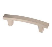 Franklin Brass Pierce (5-Pack) Cabinet Handles 3" Hole to Hole Satin Nickel Kitchen Cabinet Pulls Drawer Handles Cabinet Hardware Dresser Drawer Pulls P29519K-SN-B1