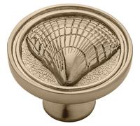 Franklin Brass Seaside Cottage Cockleshell (5-Pack) Cabinet Knobs | Champagne Bronze Handles for Dresser Drawers/Kitchen/Door/Bathroom | 1-7/16" Furniture Nobs PBF658-CZ-B2