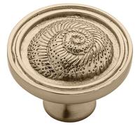 Franklin Brass Seaside Cottage Nautilus (5-Pack) Cabinet Knobs | Champagne Bronze Handles for Dresser Drawers/Kitchen/Door/Bathroom | 1-7/16" Furniture Nobs PBF660-CZ-B2