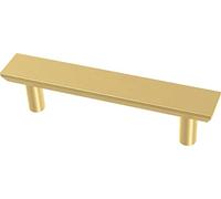 Franklin Brass Simple Square (10-Pack) Cabinet Handles 3" Hole Center Pulls | Modern Gold Hardware Kitchen Door, Drawers, Dressers, Furniture P40844K-117-C