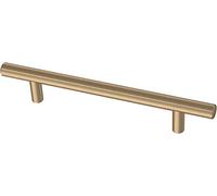 Franklin Brass Solid Bar (10-Pack) Cabinet Handles 5-1/16" Hole to Hole Champagne Bronze Kitchen Cabinet Pulls Drawer Handles Cabinet Hardware Dresser Gold Drawer Pulls P01026Z-CZ-B