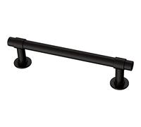 Franklin Brass Straight Bar Cabinet Pull, Matte Black, 4 in (102mm) Drawer Handle, 5 Pack, P29617Z-FB-B1