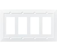 Franklin Brass W35241-PW-C Classic Architecture Single Switch Wall Plate/Switch Plate/Cover, White