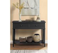 Dorel Franklin Console Table (sofa Table) Black, Black