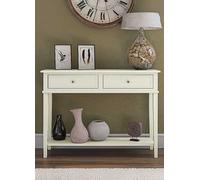 Dorel Franklin Console Table (sofa Table) White, White