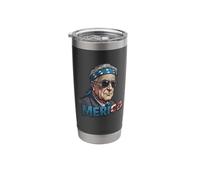 Franklin D. Roosevelt 4th of July Merica Stainless Steel Insulated Tumbler