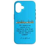 Franklin D Roosevelt quote on joining a labor union Case for iPhone 16