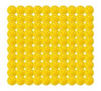 Franklin Sports X-26 Indoor Pickleballs - USA Approved Tournament Balls - Bulk 100 Pack - Yellow