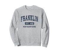 Franklin New Hampshire NH Vintage Athletic Sports Design Sweatshirt