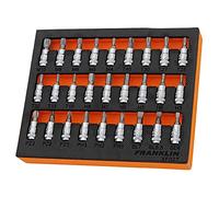 FRANKLIN Pro-Quality 27PCE 1/4" DRIVE BIT SET