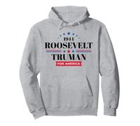 Franklin Roosevelt Harry Truman 1944 FDR Campaign Pullover Hoodie