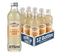 Franklin & Sons Brewed Ginger Beer | 12 x 275ml Bottle Case