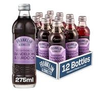Franklin & Sons Dandelion And Burdock | 12 x 275ml Bottle Case | Unique, Traditional Recipe | Founded 1886 | A True Sip Of Nostalgia