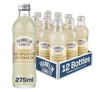 Franklin & Sons Elderflower Lemonade | 12 x 275ml Bottle Case | Soft Drink