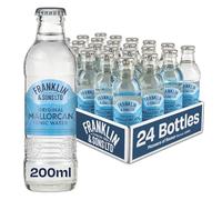 Franklin & Sons Original Mallorcan Tonic Water Bottles | 24 x 200ml Bottle Case | Citrus and Light Herb notes | Lake District Water | Bright And Bold | Beach holiday inspired Gin & Tonic