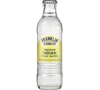 Franklin & Sons Premium Indian Tonic Water | 8 x 500ml Bottle Case | Refreshing | Lake District Water | Traditional Flavour | Premium Mixer | Perfect Gin & Tonic