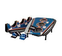 Franklin Sports 3 Hole Cornhole Foldable Toss Set - Includes 6 Bean Bags