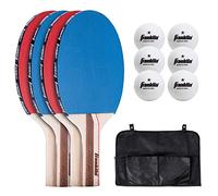 Franklin Sports 4 Player Table Tennis Paddle and Ball Set