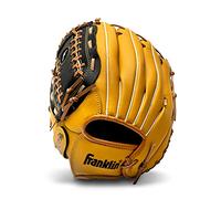 Franklin Sports Baseball and Softball Glove - Field Master - Baseball and Softball Mitt Tan, 12"