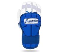 Franklin Sports Baseball Hand + Wrist Guard - PRT LG Series Adult Hand + Wrist Protector for Batting - Protective Hand, Wrist Shield - Right + Left Hand Hitters - Royal - One Size - Adult