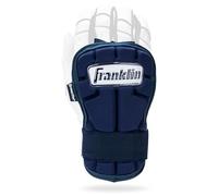 Franklin Sports Baseball Hand + Wrist Guard - PRT LG Series Adult Hand + Wrist Protector for Batting - Protective Hand, Wrist Shield - Right + Left Hand Hitters - Navy - One Size - Adult