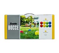 Franklin Sports Bocce Ball Starter Set, 8 All Weather Bocce Balls and 1 Pallino, Beach, Backyard Lawn or Outdoor Party Game