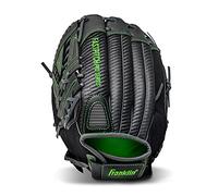 Franklin Sports Fastpitch Softball Glove - Fastpitch Pro - Adult and Youth Softball Mitt - Infield and Outfield - Left Handed Glove - Lime 13" Lefty (22441L)