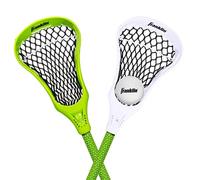 Franklin Sports Future Champs 2 Player Youth Lacrosse Sticks + Ball Set - Kids 32" Inch Beginner Backyard Practice Lax Sticks + Lightweight Soft Lacrosse Ball - Toy Kids Lax Set - Green