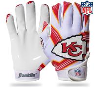 Franklin Sports Kansas City Chiefs Youth Football - Receiver Gloves fo