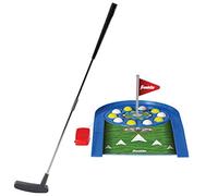 Franklin Sports Mini Putt Golf Game for Kids - Spin n' Putt Electronic Putting Game - Indoor Mini Golf for Kids + Toddlers - Putter + Balls Included