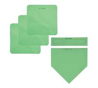 Franklin Sports MLB Kickball + Baseball Base Set - Baseball + Kickball Bases, Home Plate and Pitchers Rubber - Portable Glow in the Dark Throw Down Bases