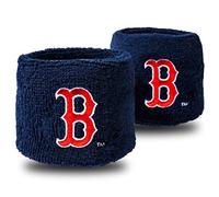 Franklin Sports MLB Team Licensed Baseball Wristbands - MLB Team Logo Sweat Wristbands - Great for Costumes + Uniforms - Pair