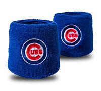 Franklin Sports MLB Team Licensed Baseball Wristbands - MLB Team Logo Sweat Wristbands - Great for Costumes + Uniforms - Pair