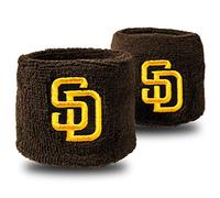 Franklin Sports MLB Team Licensed Baseball Wristbands - MLB Team Logo Sweat Wristbands - Great for Costumes + Uniforms - Pair