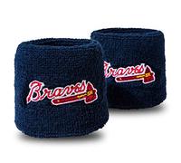 Franklin Sports MLB Team Licensed Baseball Wristbands - MLB Team Logo Sweat Wristbands - Great for Costumes + Uniforms - Pair