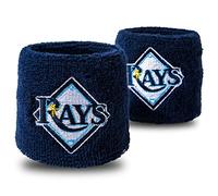Franklin Sports MLB Team Licensed Baseball Wristbands - MLB Team Logo Sweat Wristbands - Great for Costumes + Uniforms - Pair