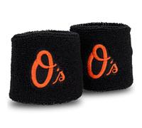Franklin Sports MLB Team Licensed Baseball Wristbands - MLB Team Logo Sweat Wristbands - Great for Costumes + Uniforms - Pair