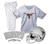 Franklin Sports NCAA Texas Longhorns Kids College Football Uniform Set - Youth Uniform Set - Includes Jersey, Helmet, Pants - Youth Medium